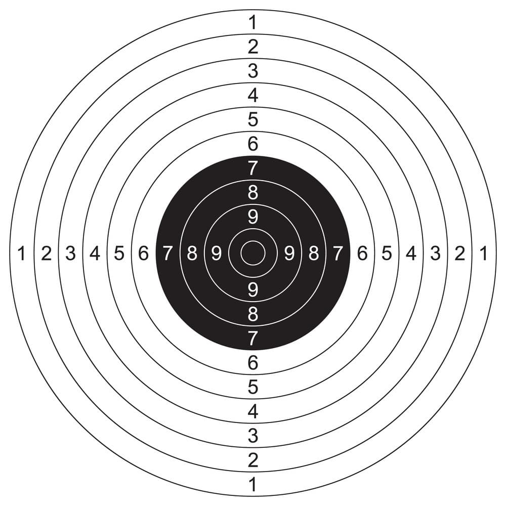 Presisjonsskive med skuddregistrering i ShotCoach